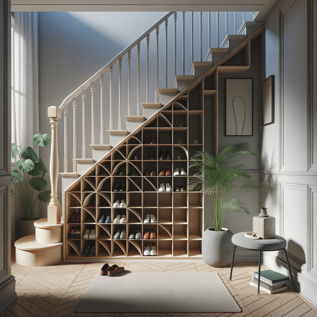 Imagen de soluciones creativas para organizar zapatos en casa
